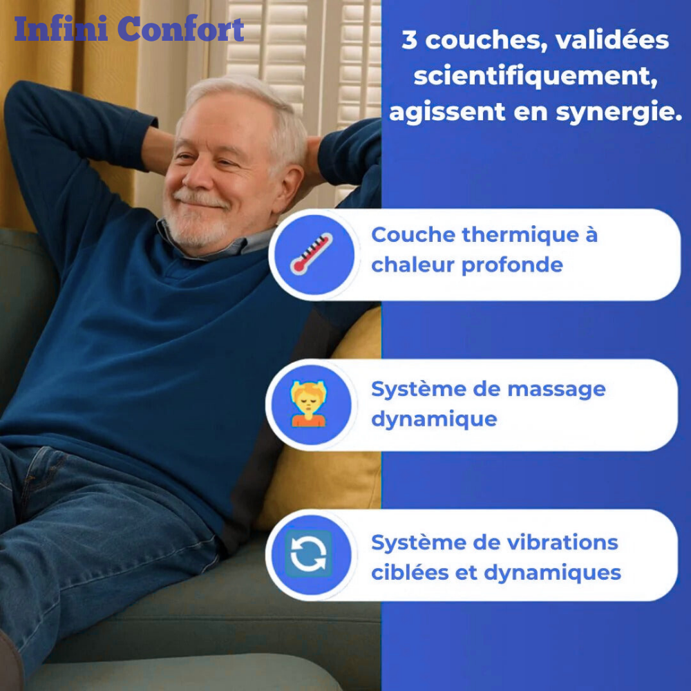 Apaisez vos pieds avec la chaleur douce et le massage ciblé